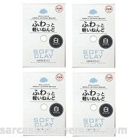 Japan DAISO Soft Clay Lightweight Non-Toxic Clay White4 B07H69BHGM